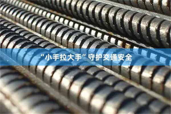 “小手拉大手”守护交通安全